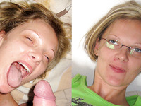 Magda  Polish slut before and after