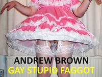 Humiliate and Expose Gay Faggot Andrew Brown