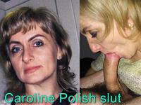 Carmen Polish slut before and after