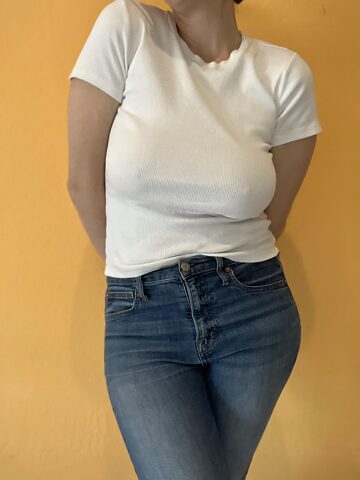 35, süße Ehefrau, freche Fotografie