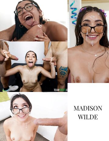 Wähle einen umwerfenden Latina-Star für eine ausgiebige Gesichtsbehandlung.