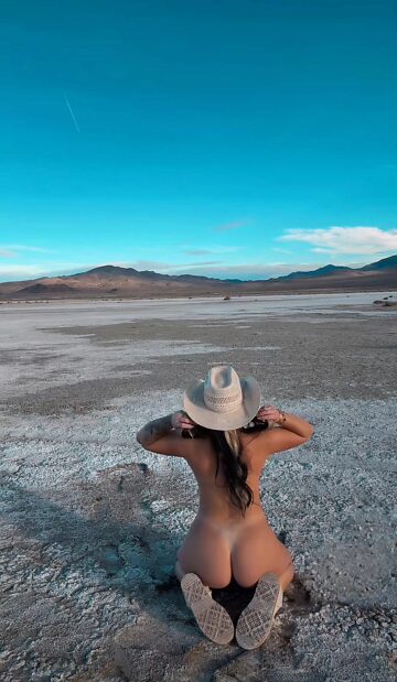 Naked and not a soul around