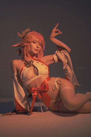 Yae Miko by michi_kyunn