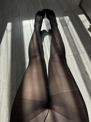 Колготки отлично смотрятся с любого ракурса