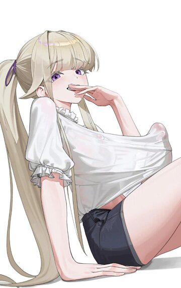 Sneaky with her bulge art Tagua